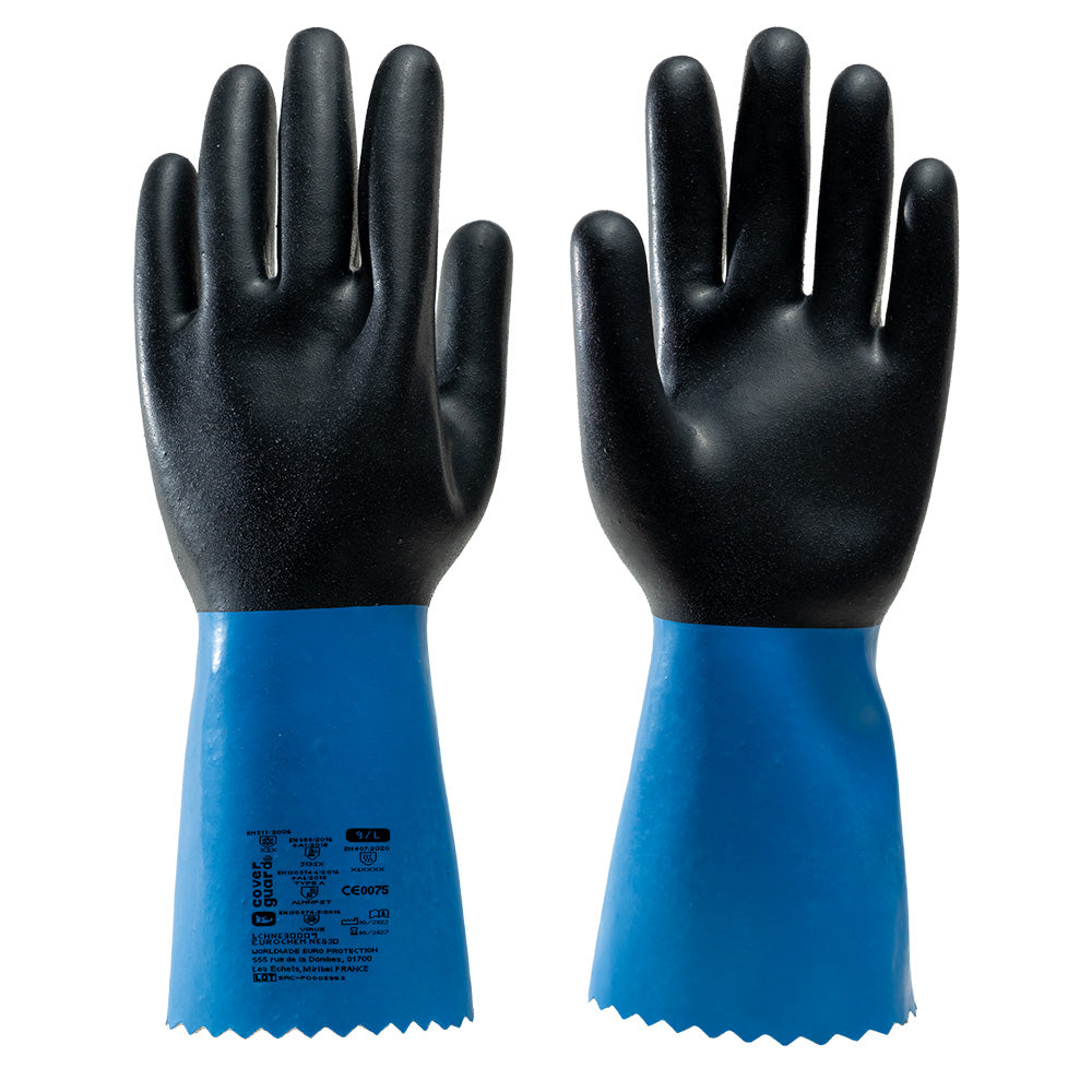 Rukavica neopren EUROCHEM NE530 crno/plava