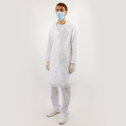 Jednokratna kecelja ZOE bela (100/1)