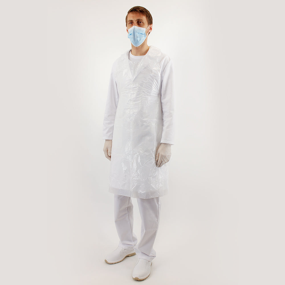 Jednokratna kecelja ZOE bela (100/1)