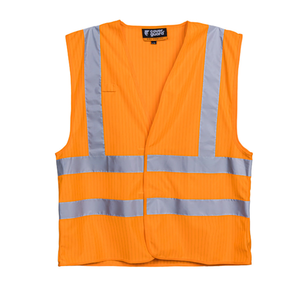 Prsluk signalizirajući antitstatik HODER narandžasti, vel. L