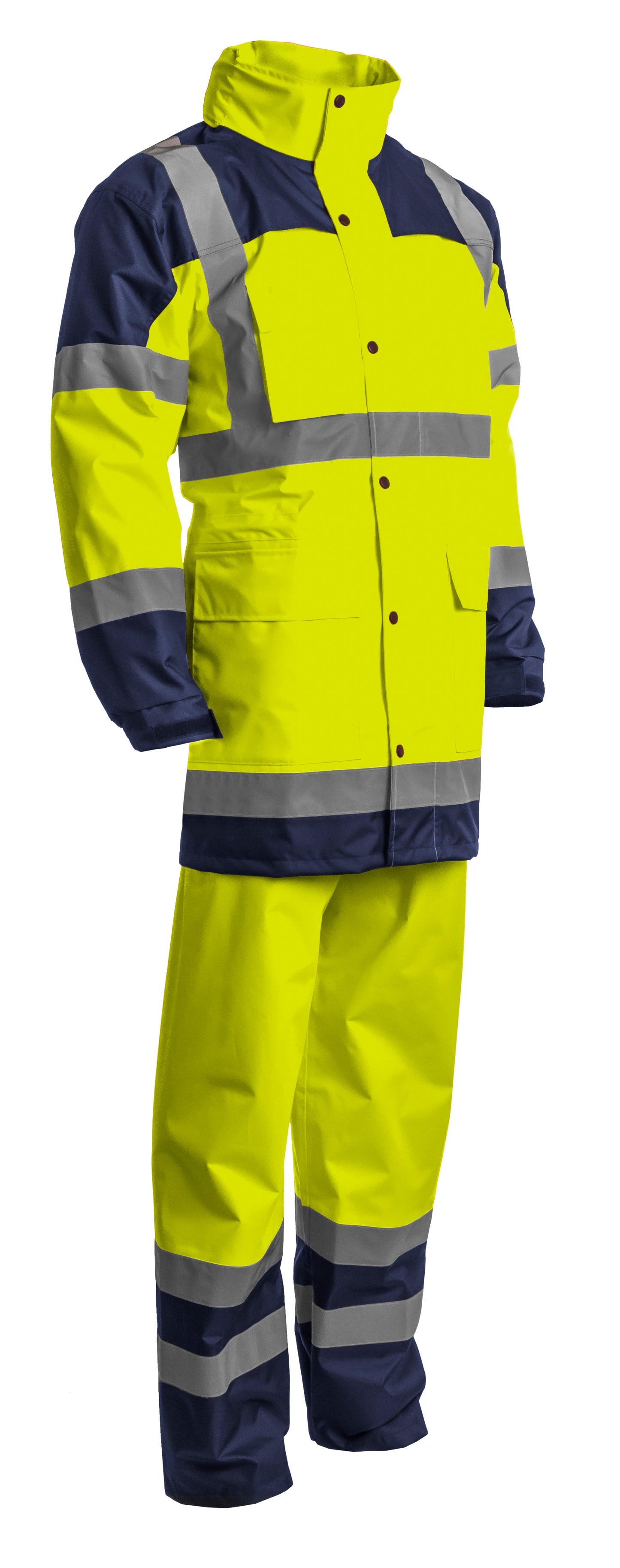 Signalizirajuće Hi-viz kišno odelo HYDRA žuto-plavo