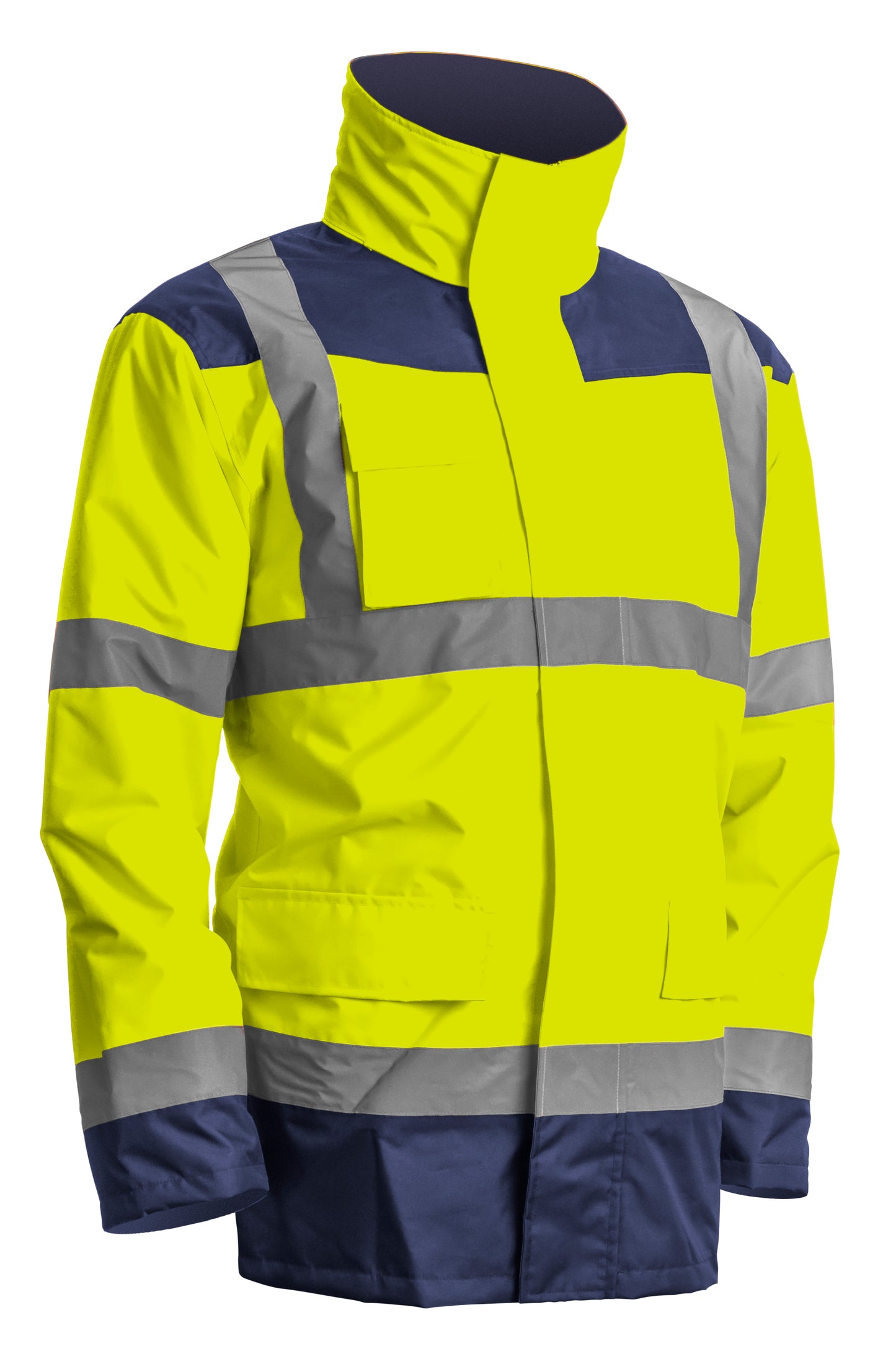 4u1 signalizirajuća zaštitna Hi-viz parka KANATA žuto-plava