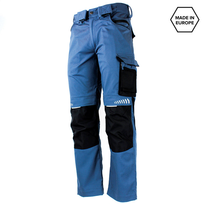 Radne pantalone PACIFIC FLEX petrol plave