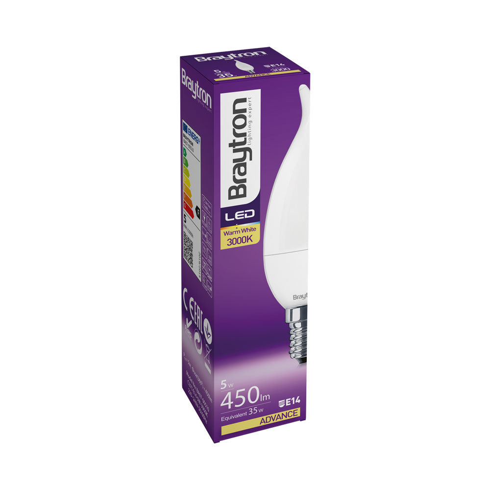 BRY-ADVANCE-5W-E14-C37T-3000K-LED SIJALICA