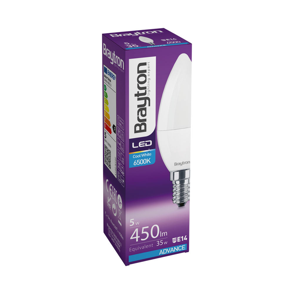 BRY-ADVANCE-5W-E14-C37-6500K-LED SIJALICA
