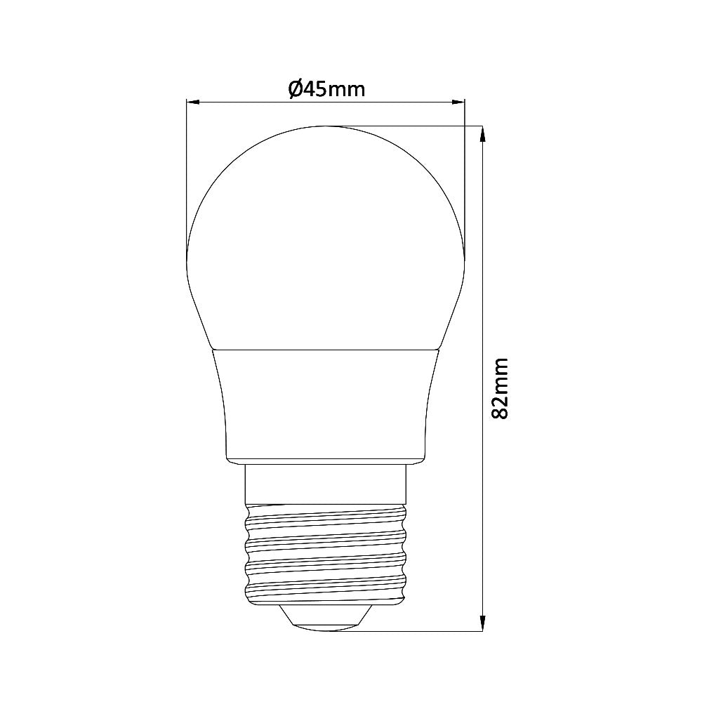 BRY-ADVANCE-5W-E27-G45-4000K-LED SIJALICA