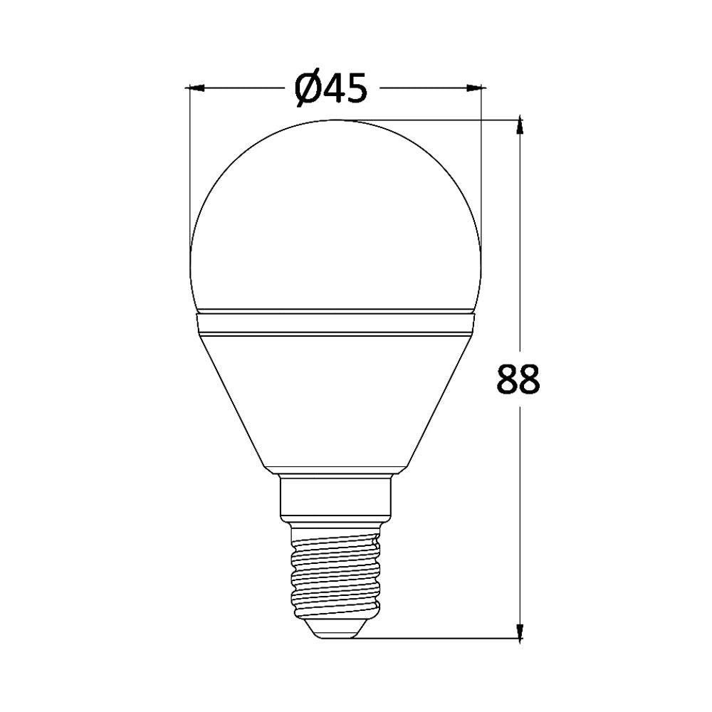 BRY-ADVANCE-6,5W-E14-P45-3000K-LED SIJALICA