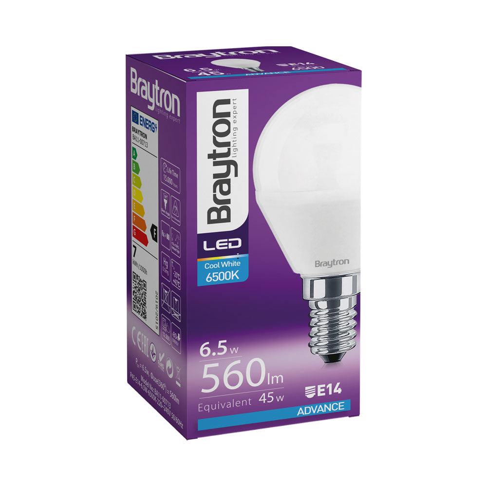 BRY-ADVANCE-6,5W-E14-P45-6500K-LED SIJALICA