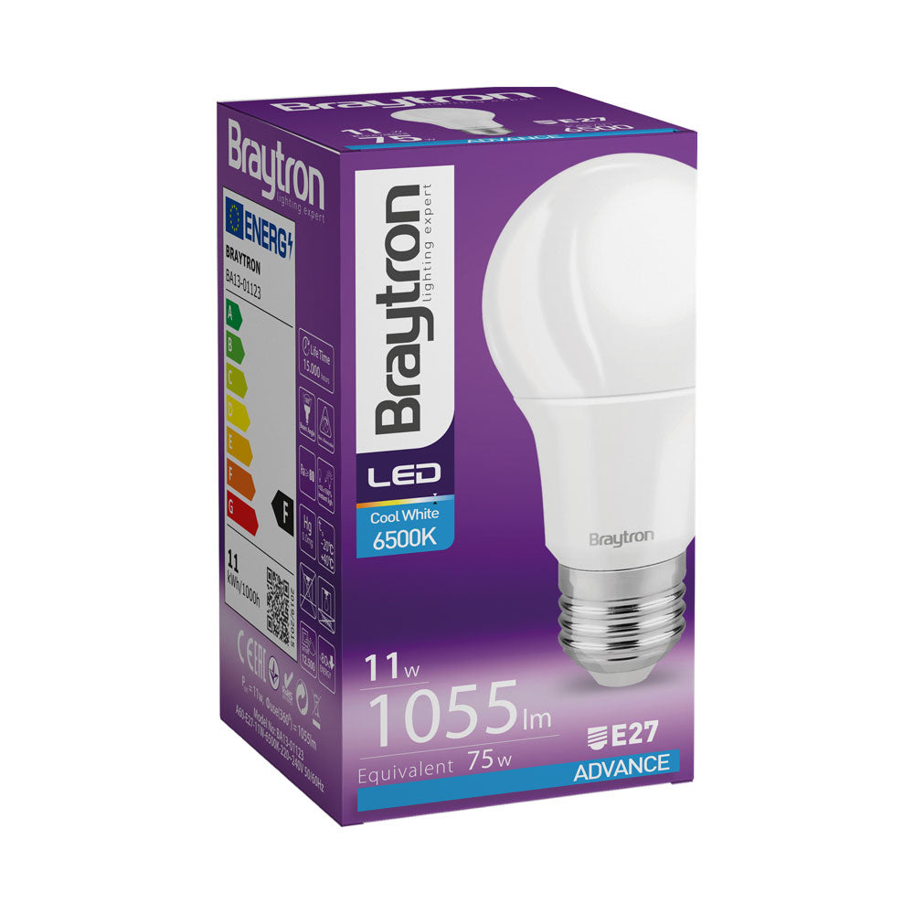 BRY-ADVANCE-11W-E27-A60-6500K-LED SIJALICA