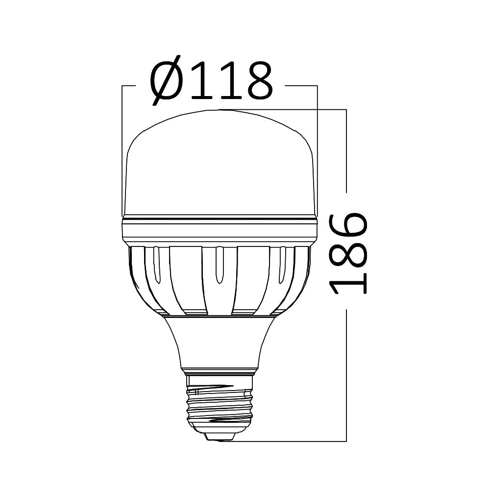 BRY-ADVANCE-38W-E27-T120-3000K-LED SIJALICA