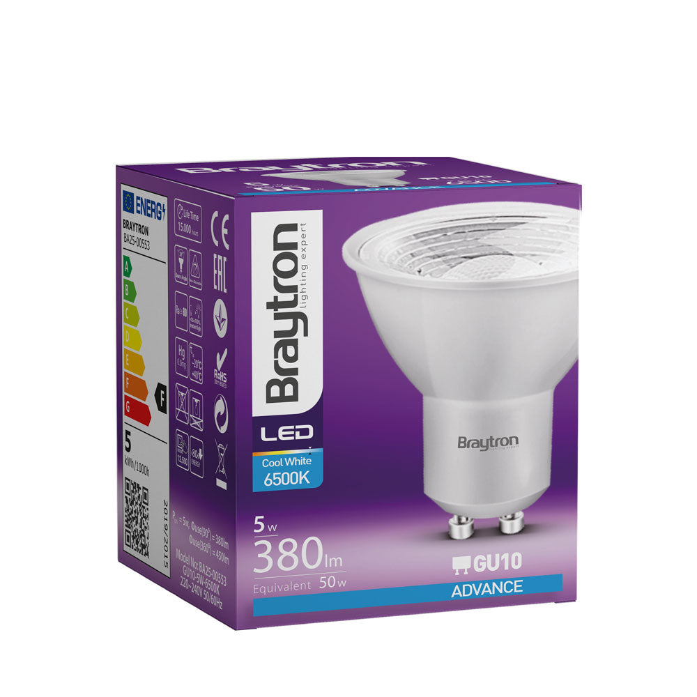 BRY-ADVANCE-5W-GU10-38D-6500K-LED SIJALICA
