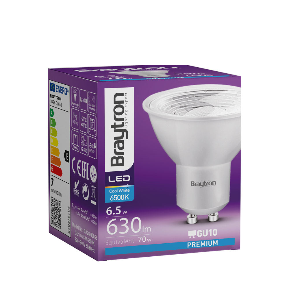 BRY-PREMIUM-6,5W-GU10-60D-6500K-LED SIJALICA