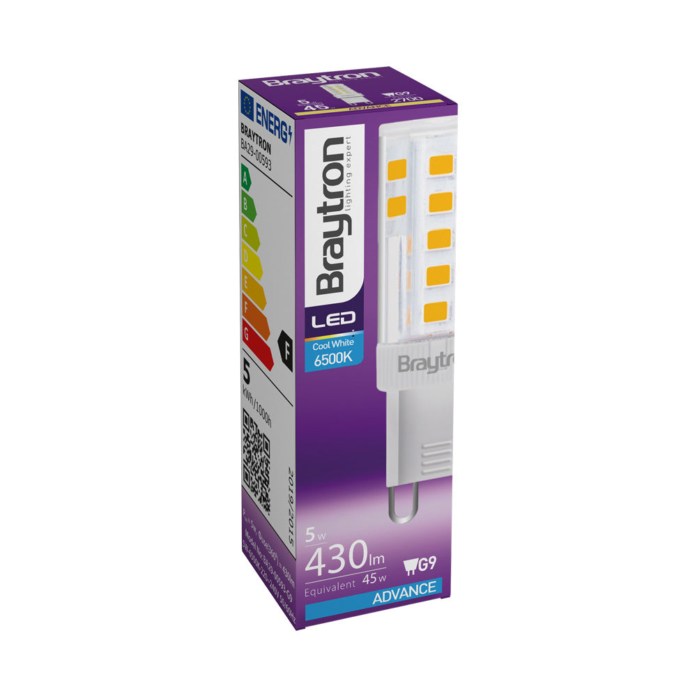 BRY-ADVANCE-5W-G9-360D-220V-6500K-LED SIJALICA