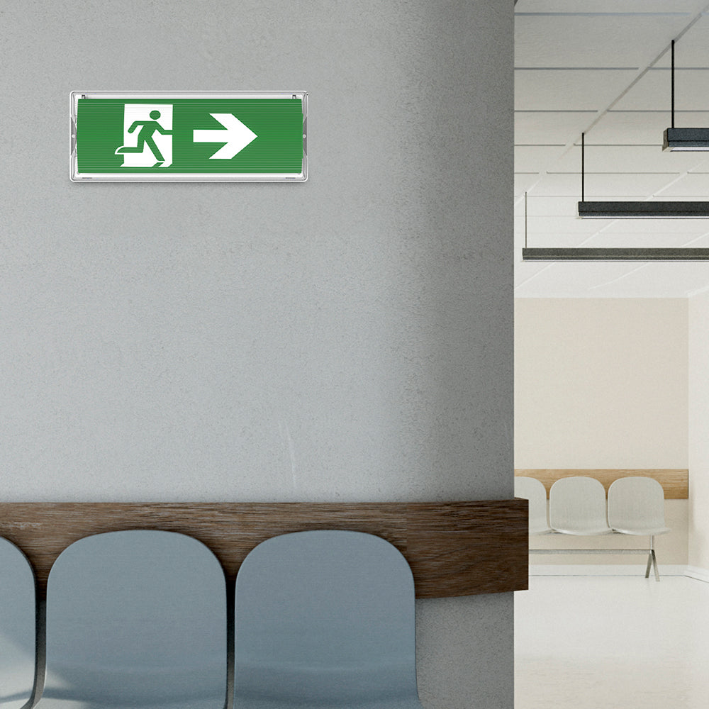 BRY-EXIT-LED-5W-DUAL-IP65-BELA-PANIK SVETILJKA