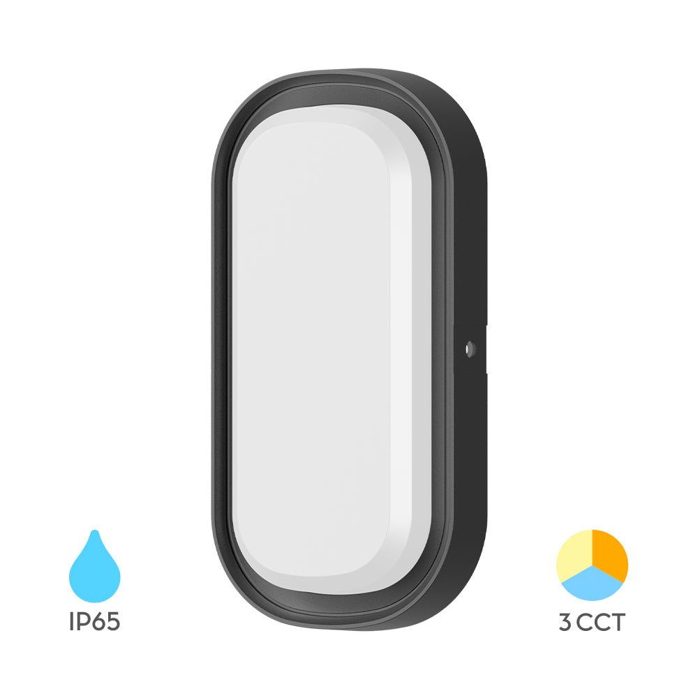 BRY-BULKHEAD-12W-ELP-CRNA-3U1-IP65-LED PLAFONJERA