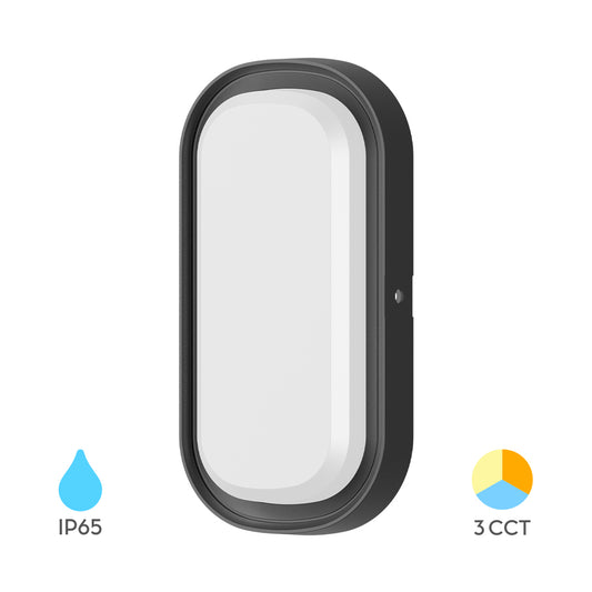 BRY-BULKHEAD-12W-ELP-CRNA-3U1-IP65-LED PLAFONJERA