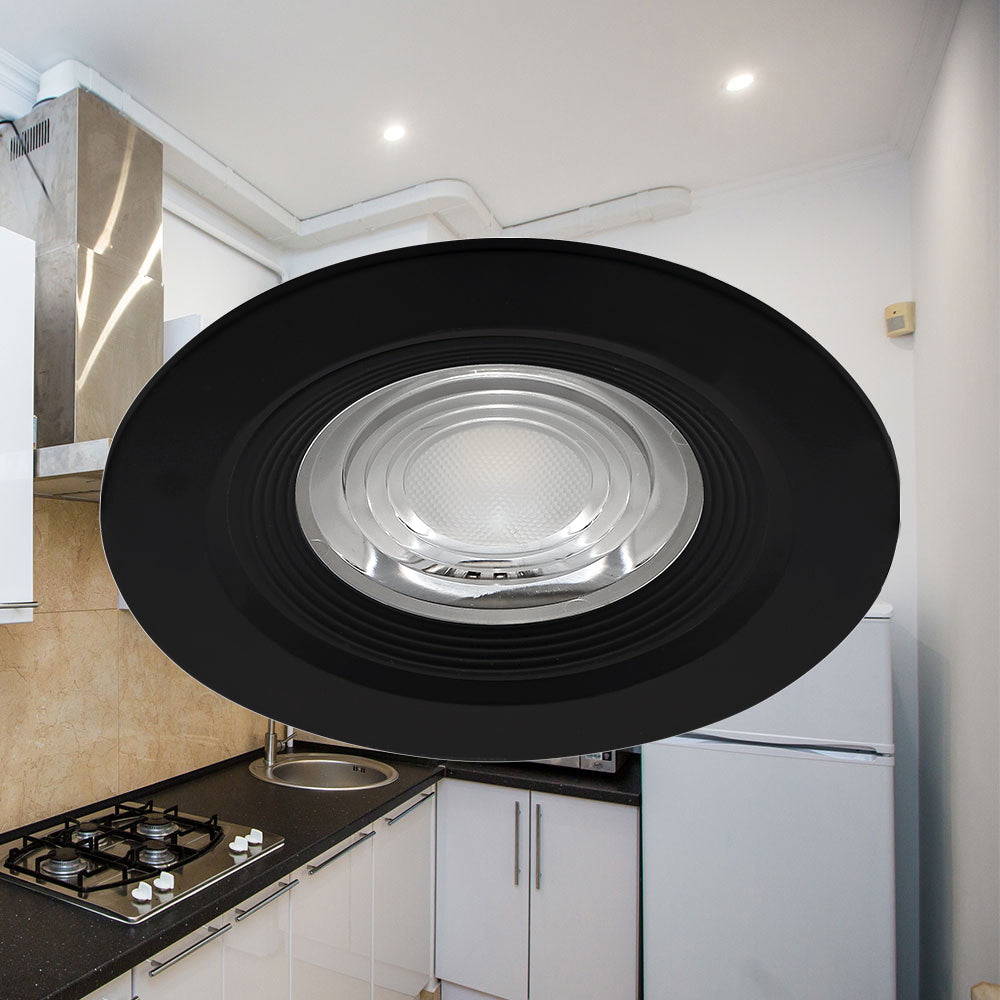 BRY- G3-7W-OKRUGLA-CRNA-3U1-IP54-SPOT SVETILJKA