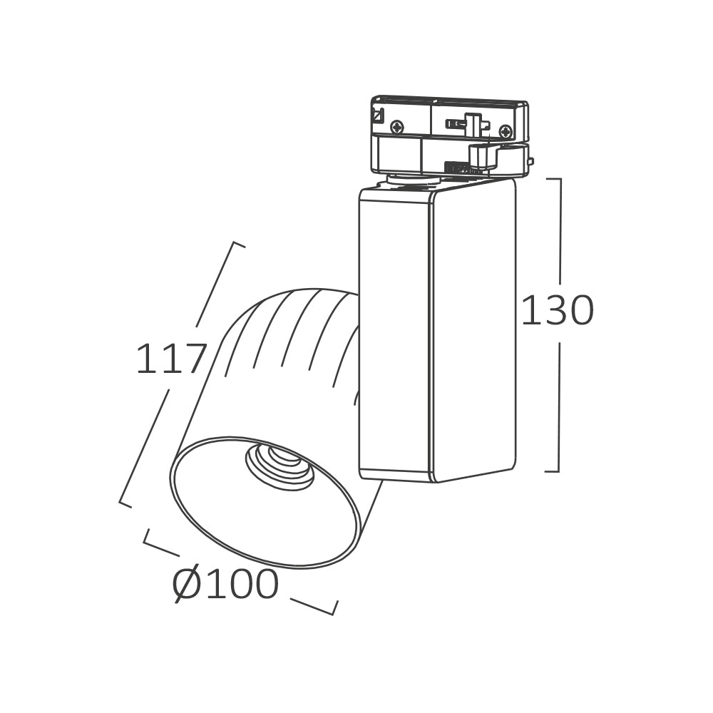 BRY-PD-40W-COB-BELI-4000K-MONOFAZNI-ŠINSKI REFLEKTOR