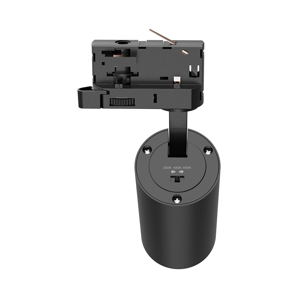 BRY-SHOPLINE-P15-15W-CRNI-3U1-TROFAZNI ŠINSKI REFLEKTOR