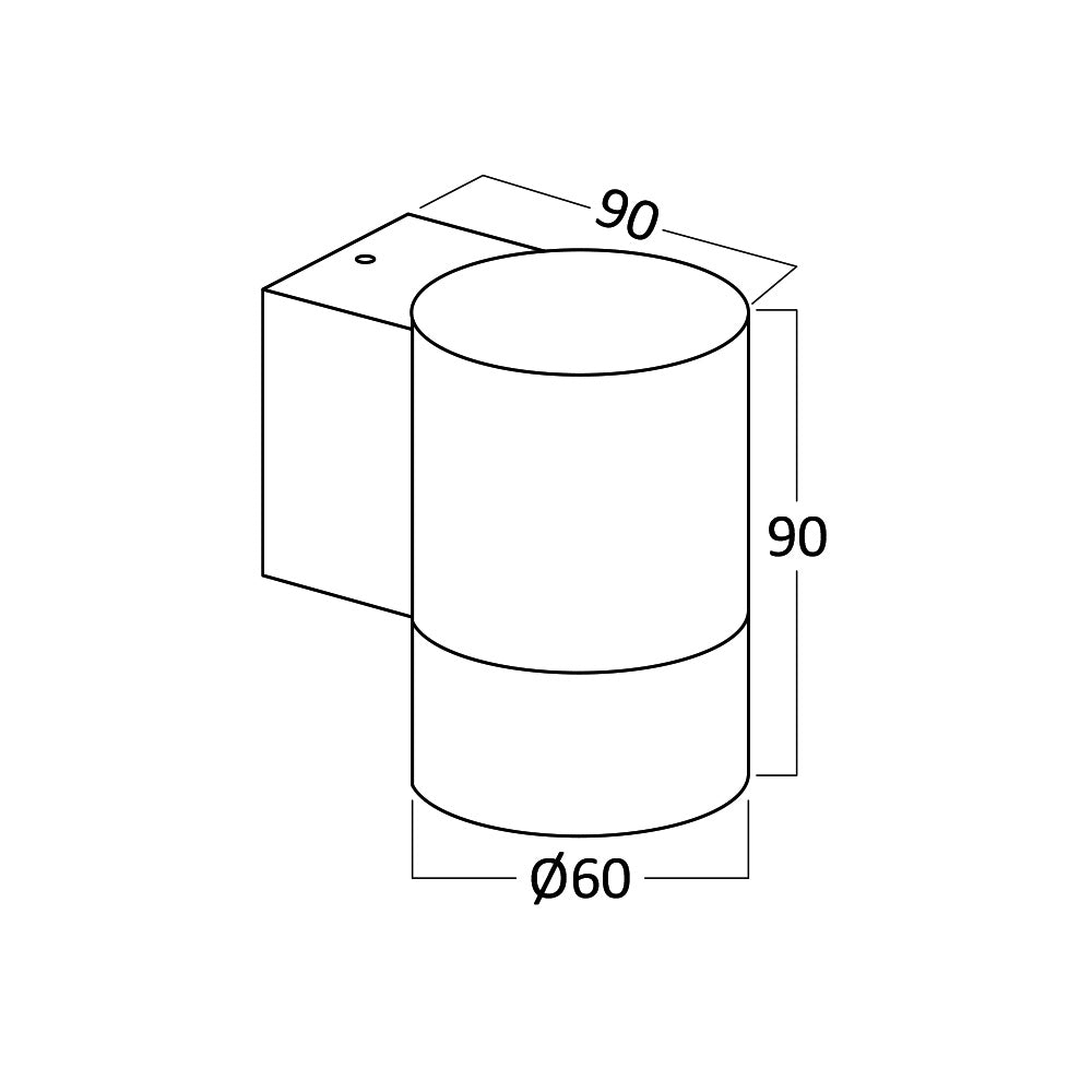 BRY-RITA-S-WL.1-SIVI-1xGU10-IP44-ZIDNA ROZETNA