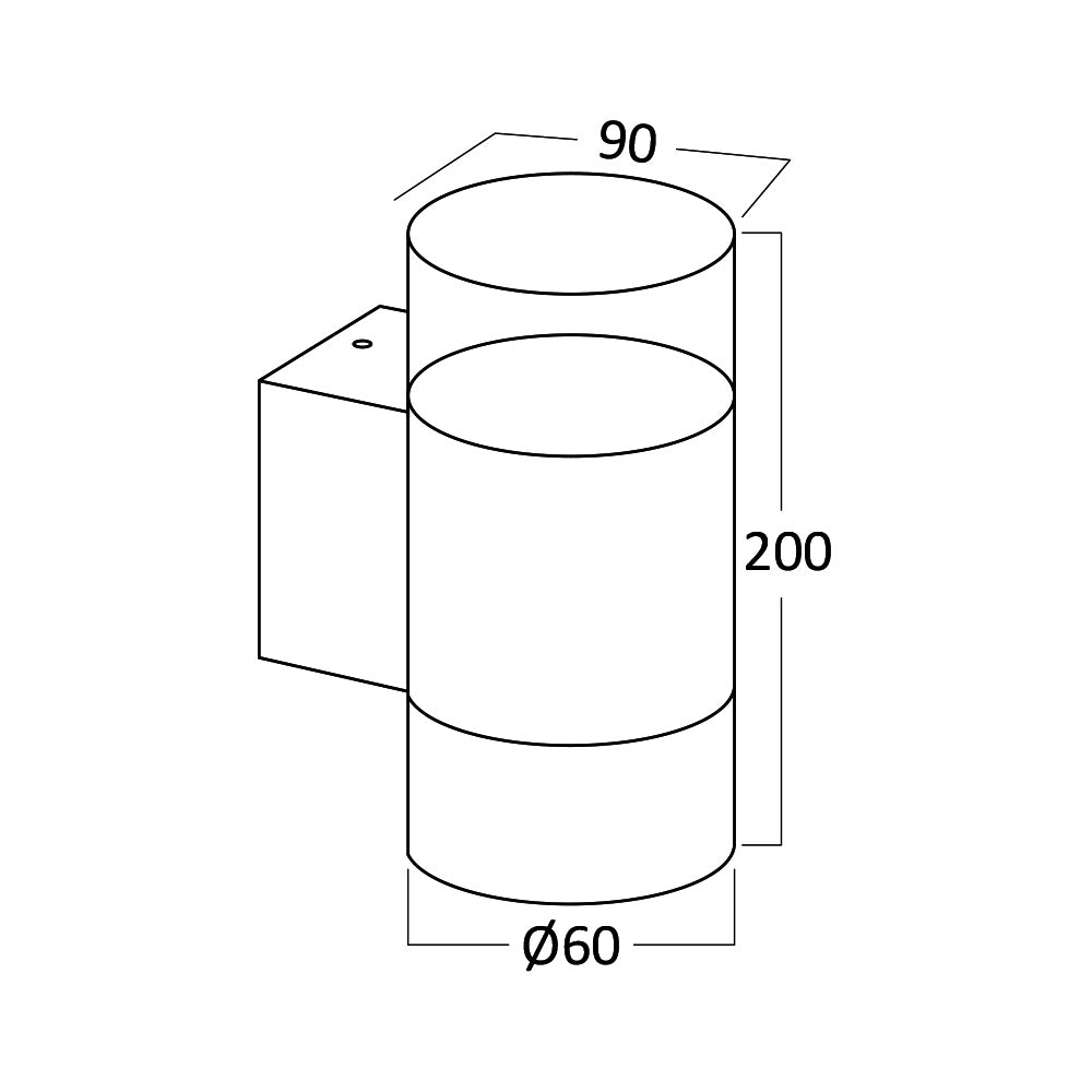 BRY-RITA-S-WL.2-SIVA-2xGU10-IP44-ZIDNA ROZETNA