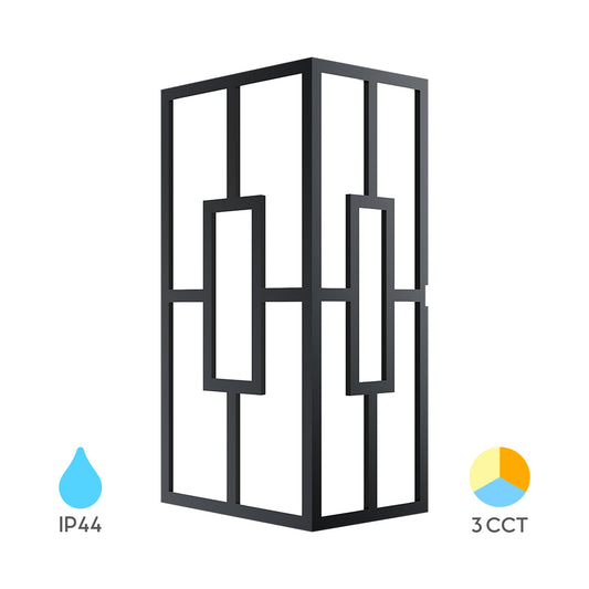 BRY-VENETO-A-PRAVOUGAONA-CRNA-10W-3U1-IP44-ZIDNA SVETILJKA