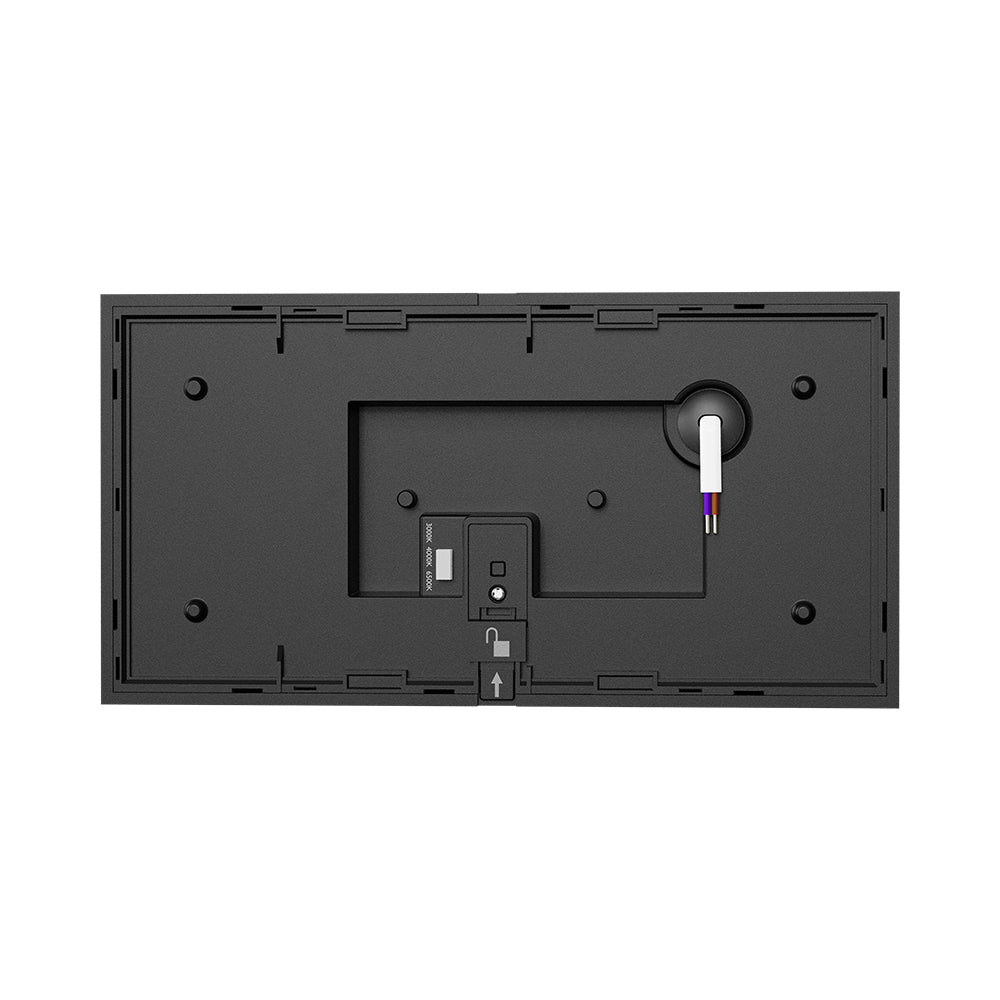 BRY-VENETO-A-KVADRAT-CRNA-20W-3U1-IP44-ZIDNA SVETILJKA