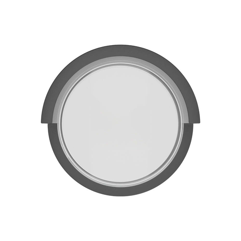 BRY-WALLS-G1-KRUG-SIVA-15W-3U1-IP65-ZIDNA BAŠTENSKA SVETILJKA