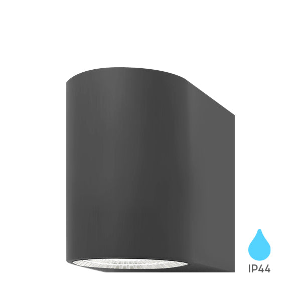 BRY-RITA-PL-WL.1-SIVA-5W-3000K-IP44-ZIDNA SVETILJKA