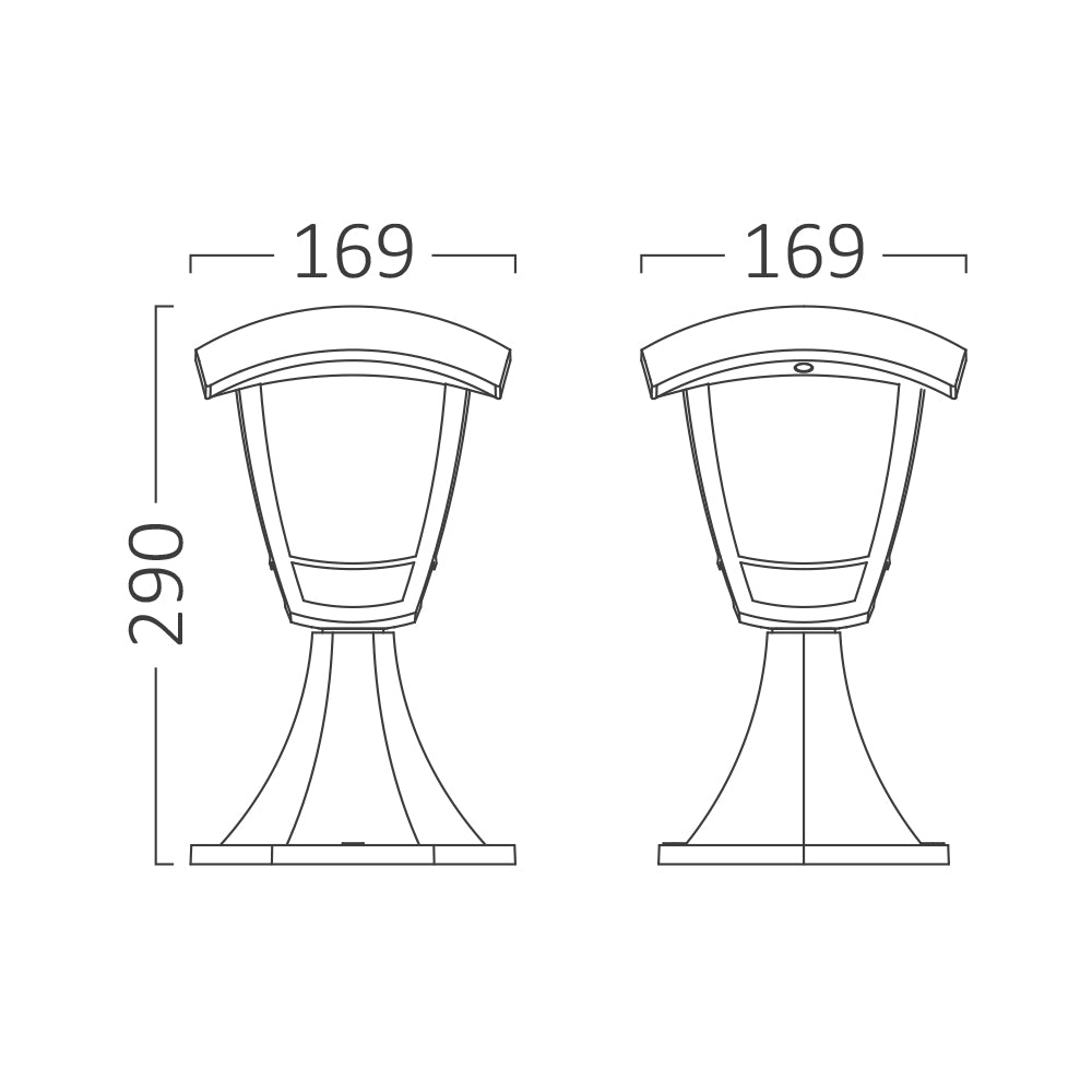 BRY-BERLIN_WL.B-BRONZA-E27-IP44-ZIDNA BAŠTENSKA SVETILJKA