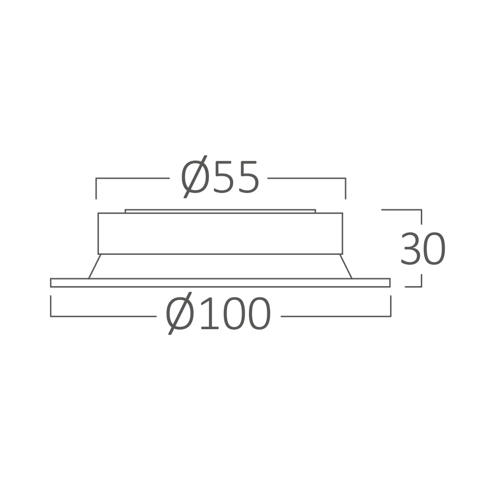 BRY-GATA-TR-2-KRUG-BELA- SPOT ROZETNA