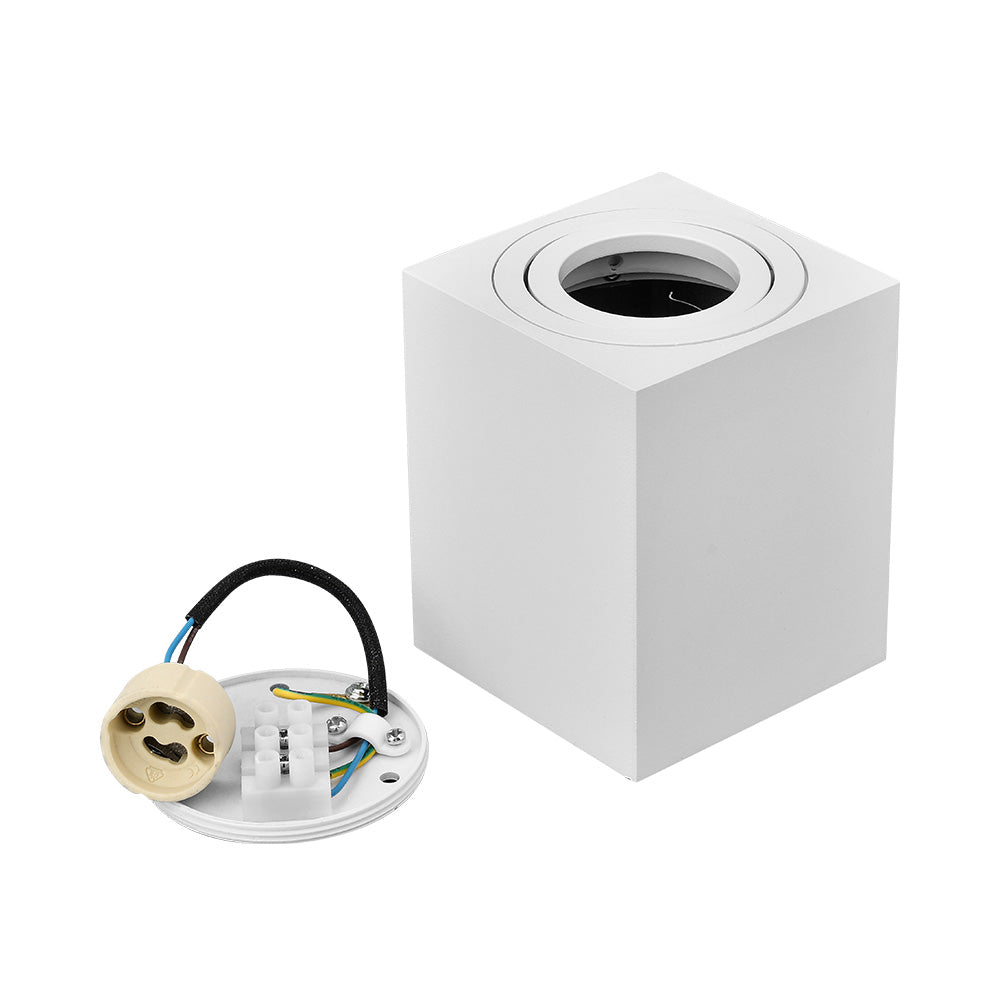 BRY-GAMA-8011-KVADRATNA-BELA-GU10-ROZETNA-PLAFONSKA SPOT SVETILJKA