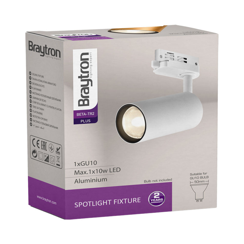 BRY-BETA-TR2-BELA-GU10-TROFAZNI-ŠINSKI REFLEKTOR