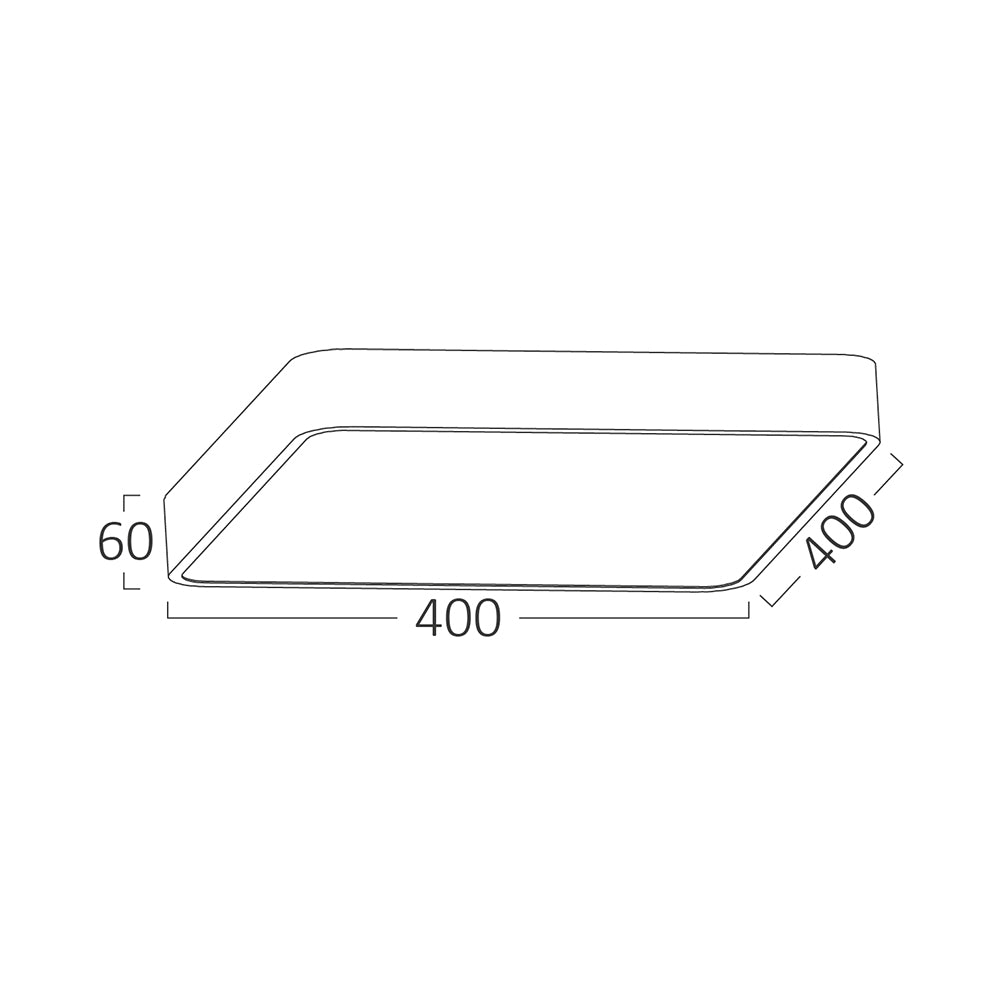 BRY-BLADE-SS-KVADRAT-BELA-36W-3U1-LED PLAFONJERA