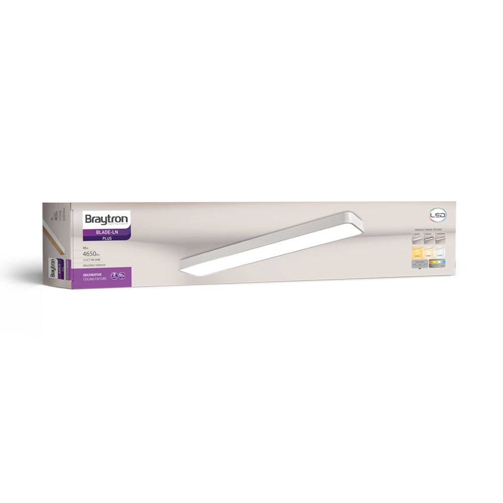 BRY-BLADE-LN-PRAVOUGAONA-DRVO-45W-3U1-LED PLAFONJERA
