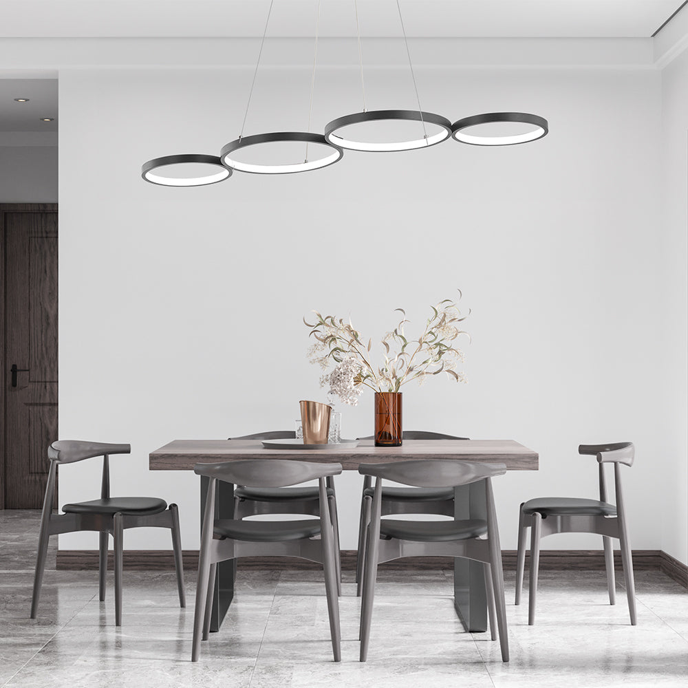 BRY-NELA-PD1-RND-CRNI-60W-SA DALJINSKIM-IP20-LED PLAFONJERA