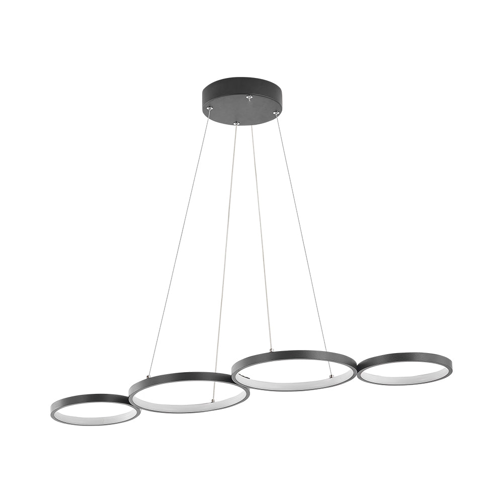 BRY-NELA-PD1-RND-CRNI-60W-SA DALJINSKIM-IP20-LED PLAFONJERA