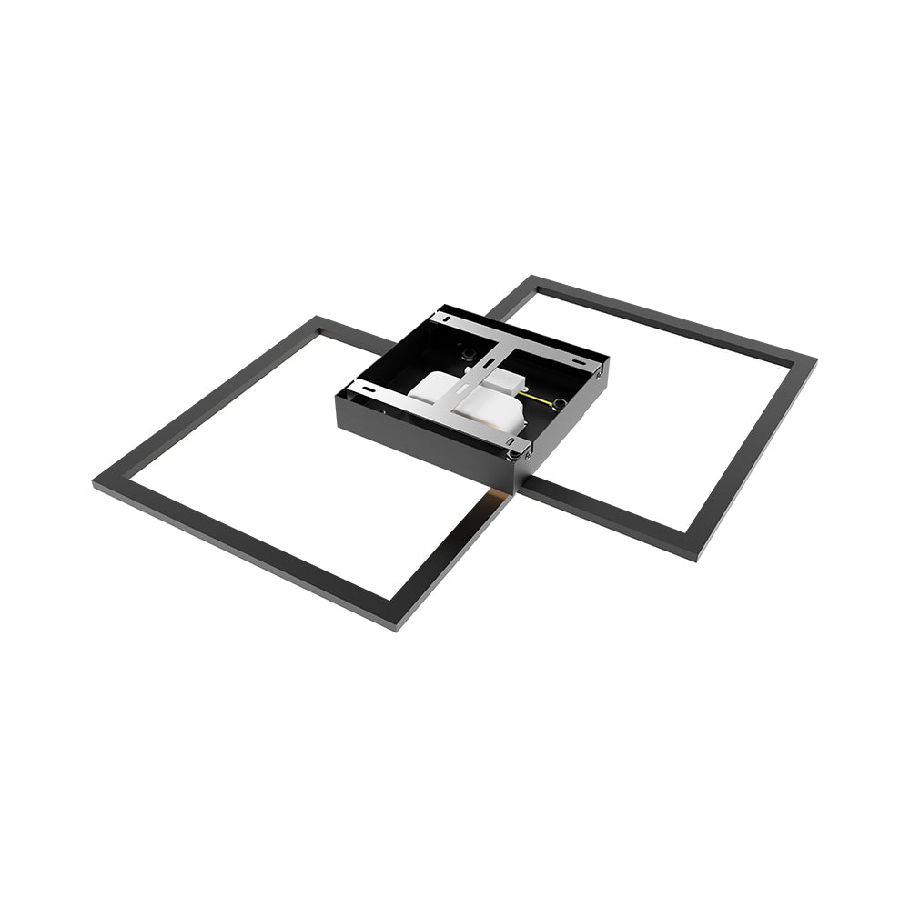 BRY-CRYSTAL-A-55W-3U1-DALJINSKI-CRNA-LED PLAFONJERA