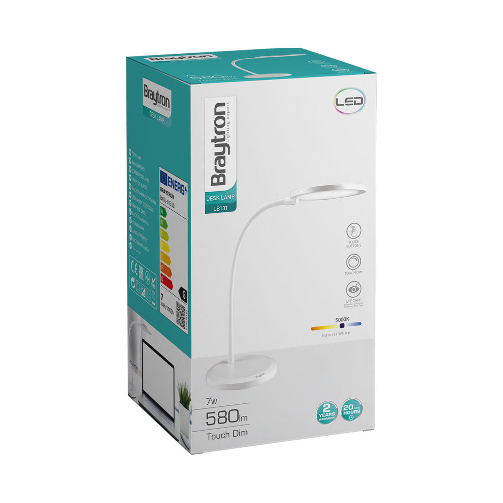 BRY-LB131-7W-BELA-5000K-STONA LAMPA