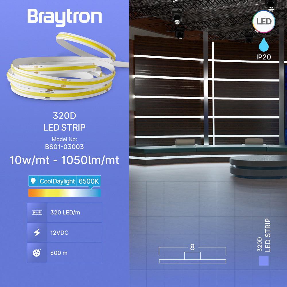 BRY-COBLINE-10W-320D-COB-6500K-12V-IP20-LED TRAKA