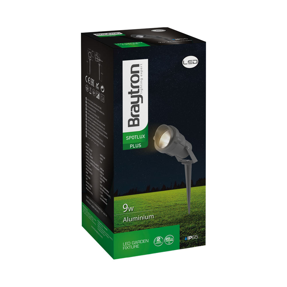 BRY-SPOTLUX-9W-SIVA-6500K-IP65-LED UBODNA BAŠTENSKA SVETILJKA