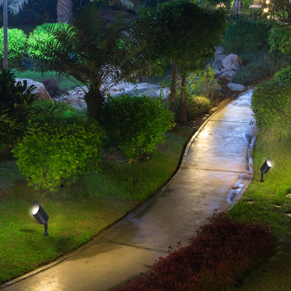 BRY-SPOTLUX-GU10-GRY-PLASTICNA-IP65-UBODNA BAŠTENSKA SVETILJKA