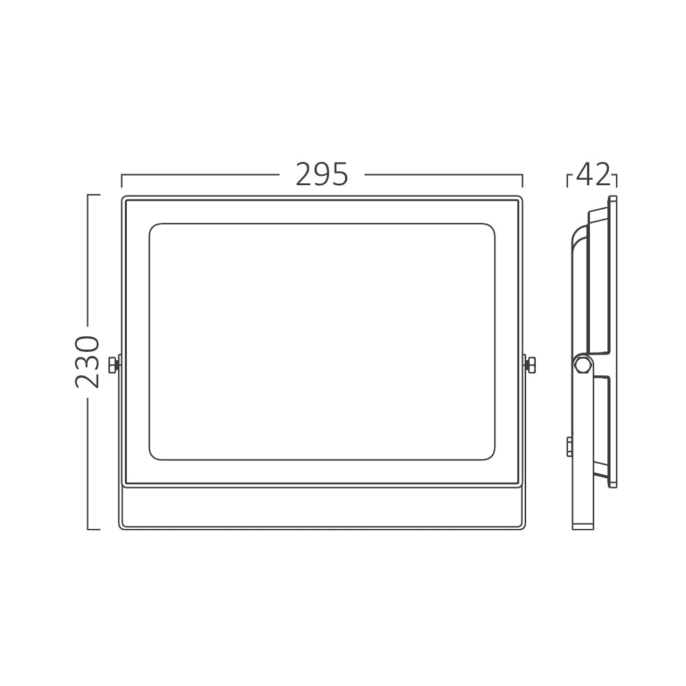 BRY-FLOOD-SF-150W-BLC-4000K-IP65-LED REFLEKTOR