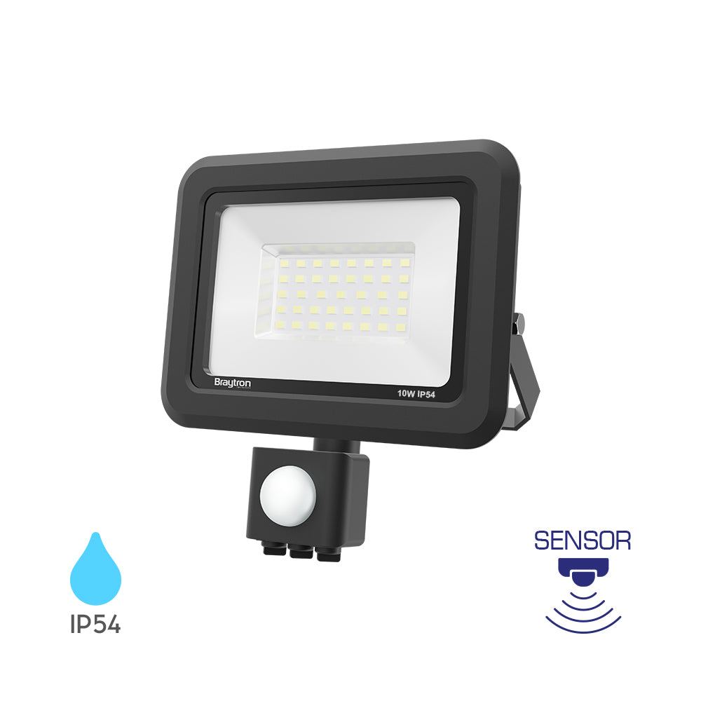 BRY-FLOOD-SF-10W-CRNI-6500K-SNS-IP65-LED REFLEKTOR