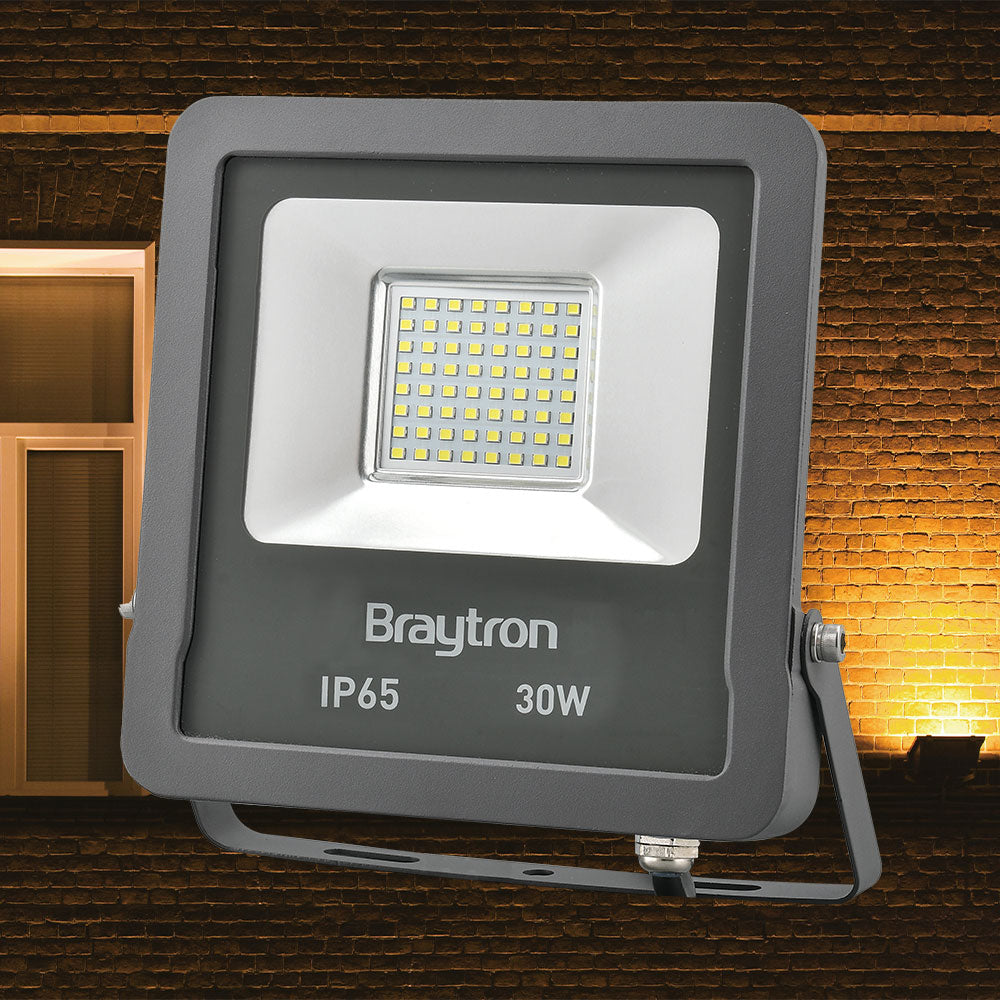 BRY-FLOOD-SL-30W-GRY-6500K-IP65-LED REFLEKTOR