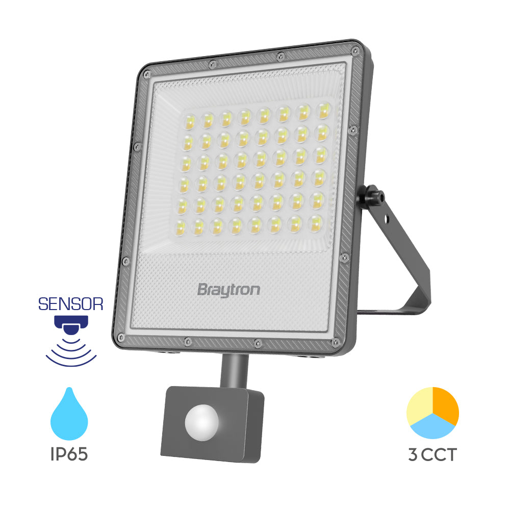 BRY-FLOOD-PF-50W-SIVI-3U1-SNS-IP65-LED REFLEKTOR