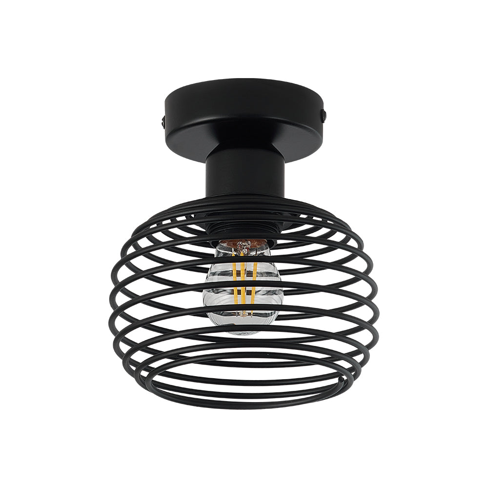 BRY-W008C-1H-1xE27-CRNA-DEKORATIVNA SVETILJKA