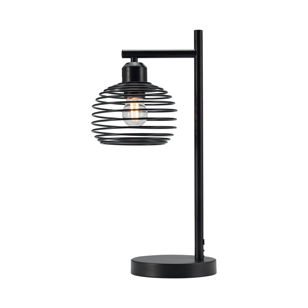 BRY-W008T-1H-1xE27-CRNA-DEKORATIVNA STONA SVETILJKA