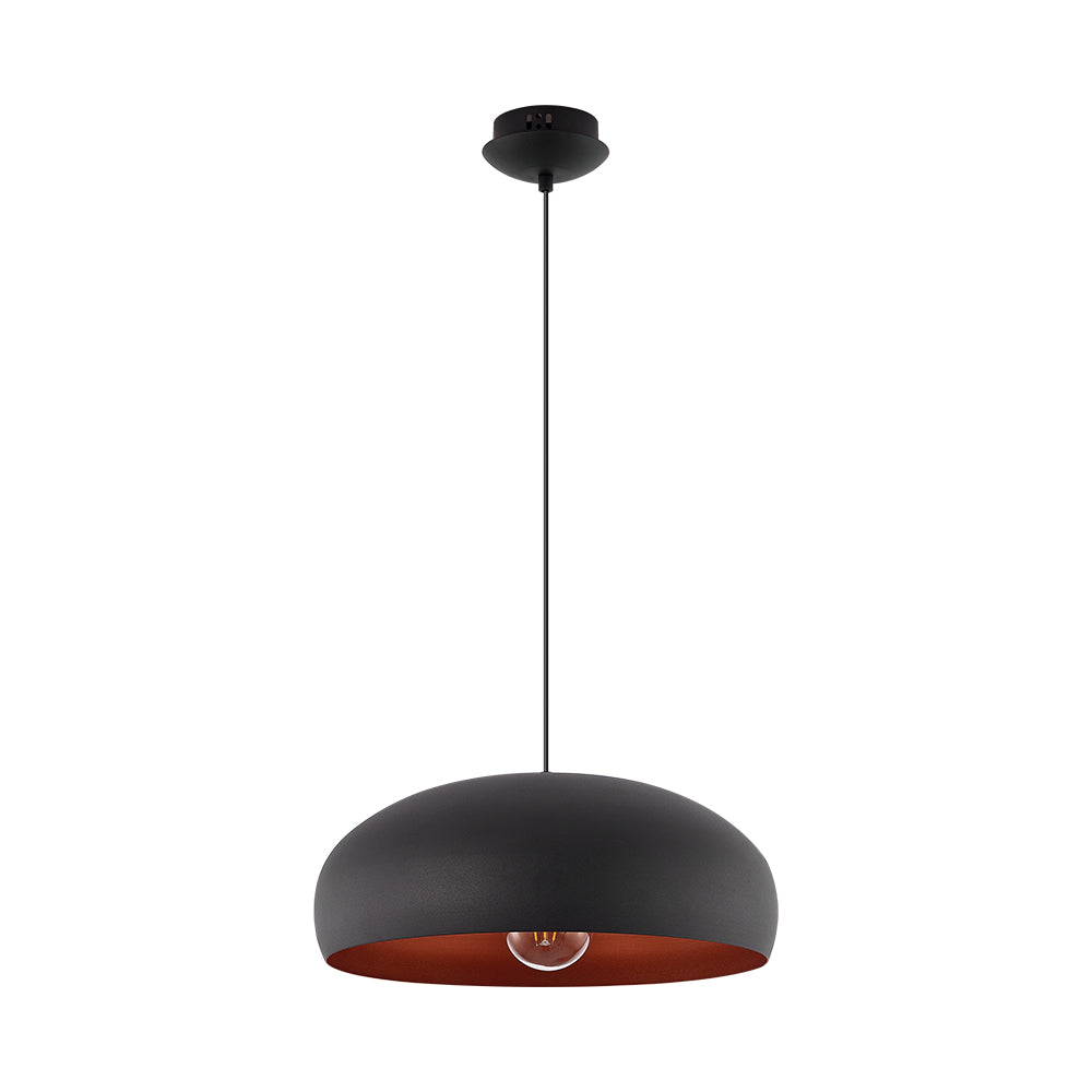 BRY-P007R-1H-1xE27-CRNA-DEKORATIVNA VISILICA