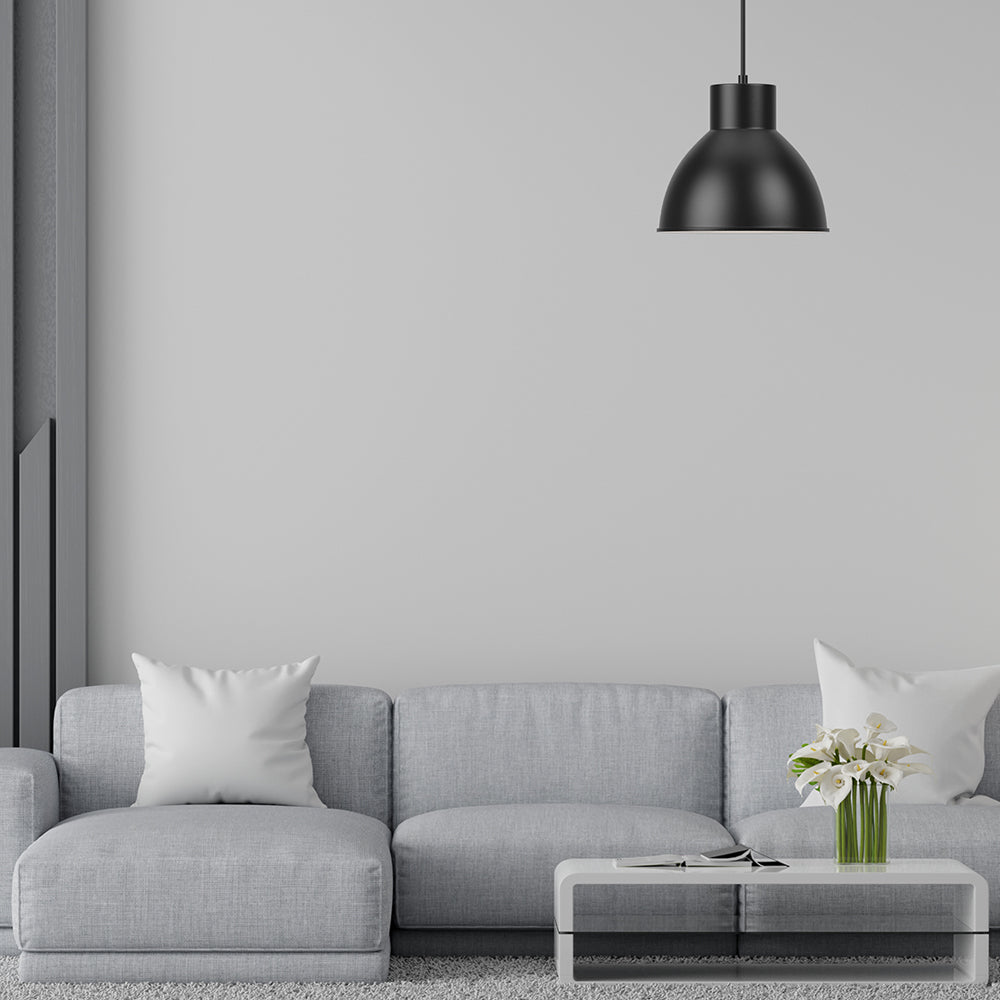 BRY-P008R-1H-1xE27-CRNA-DEKORATIVNA VISILICA